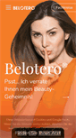 Mobile Screenshot of belotero.de